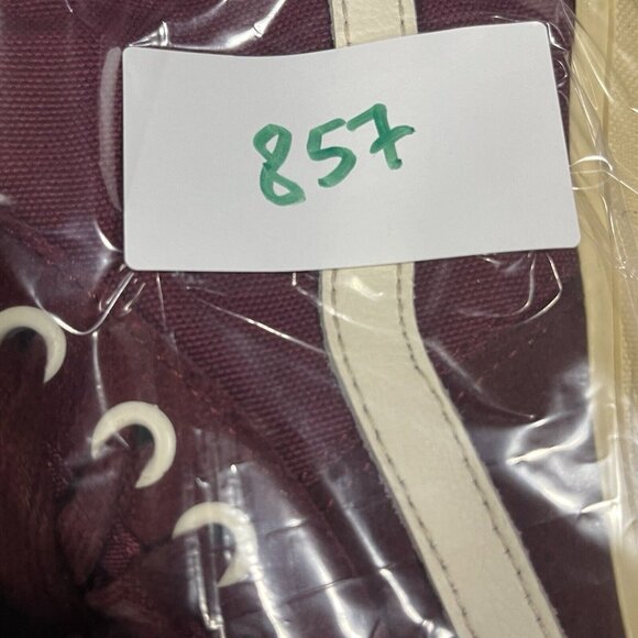 Vans Burgundy High-Top Athletic Shoes - Picture 10 of 10